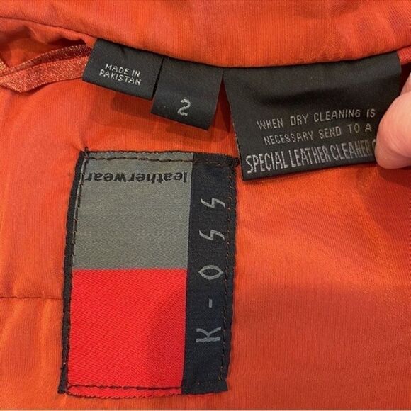 K-OSS Sheep Leather Pencil Skirt - Picture 10 of 10